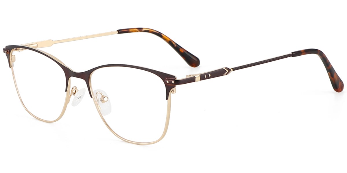 Acetate Metal Rectangle Frame F9025