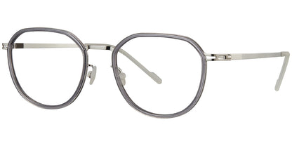 Acetate Metal Square Frame F5888
