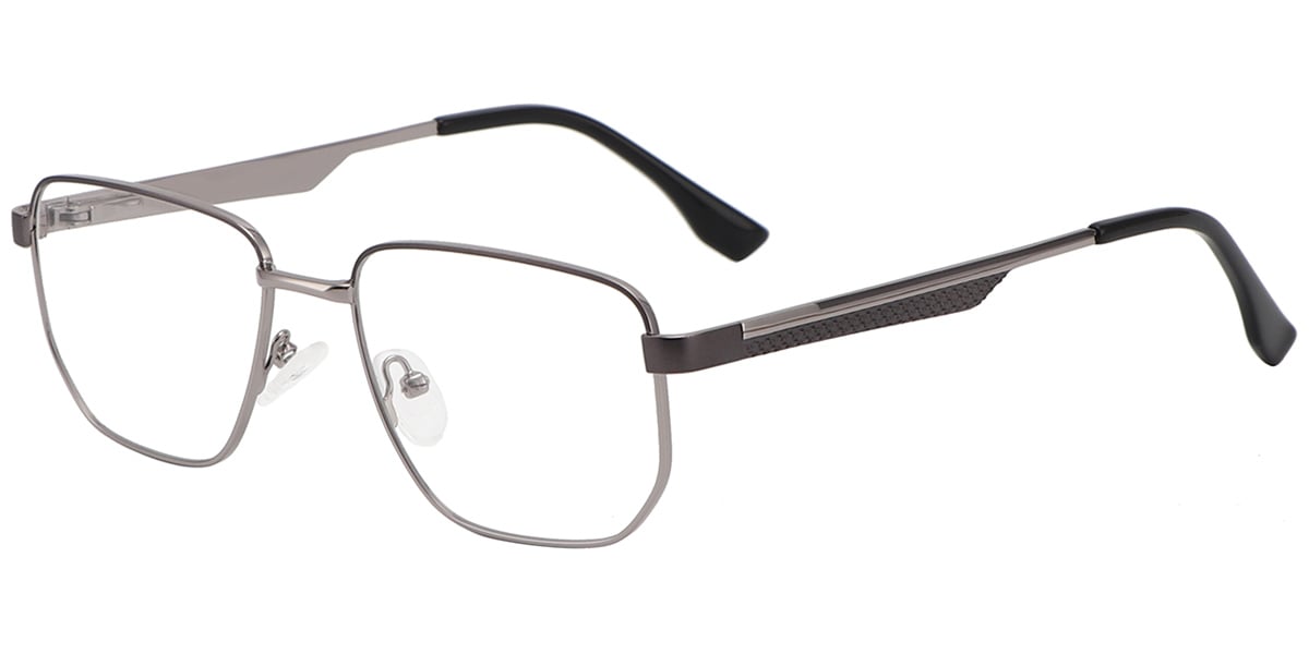 Acetate Metal Square Frame F9021
