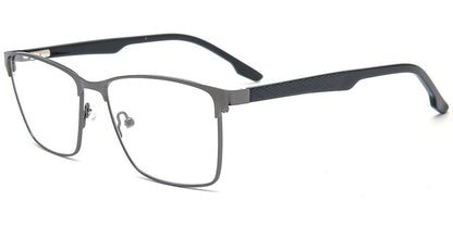Acetate Metal Square Frame F8537