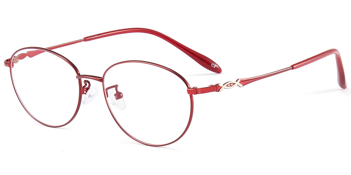 Oval Eyeglasses F9217