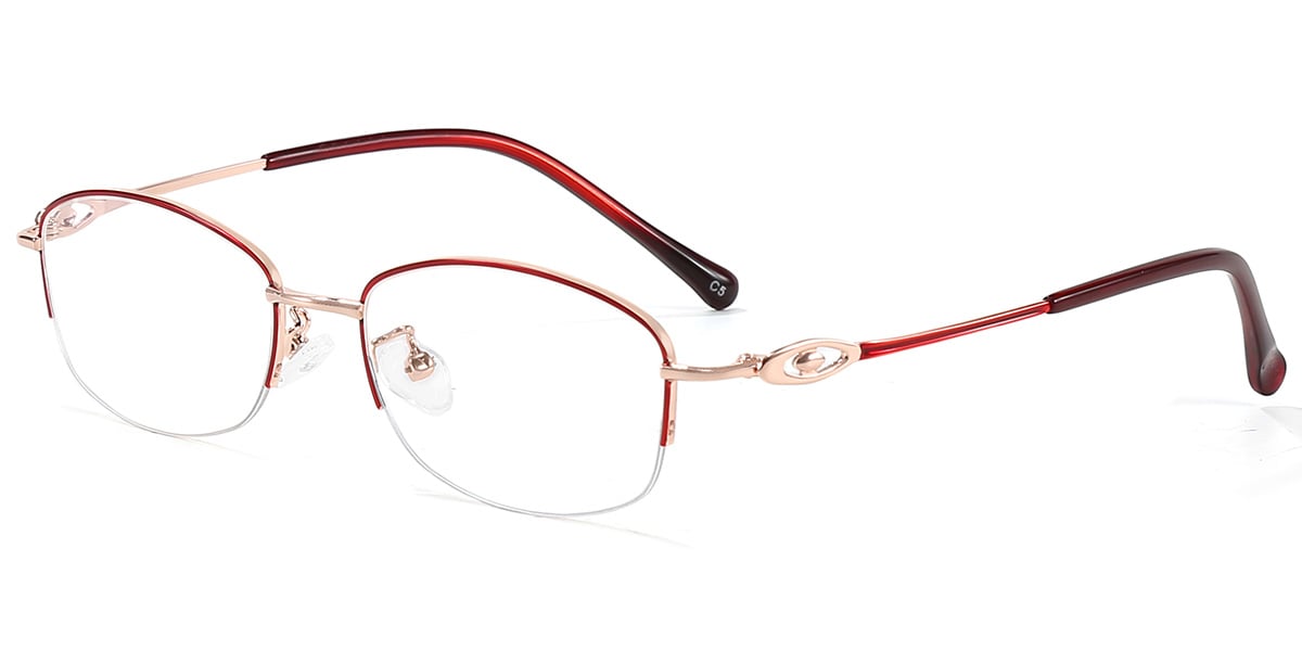 Oval Eyeglasses F9212