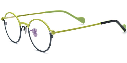 Titanium Round Frame F7410