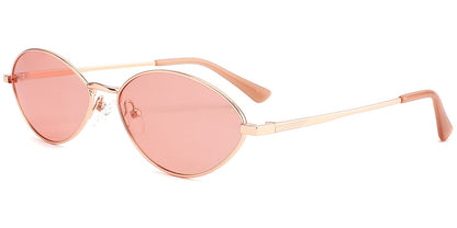 Metal Oval Sunglasses SG10161