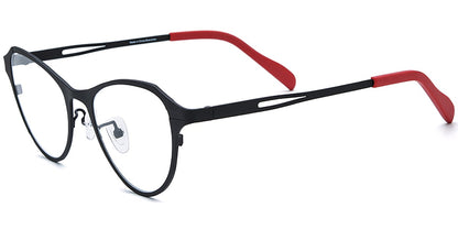 Titanium Cat Eye Frame F7405
