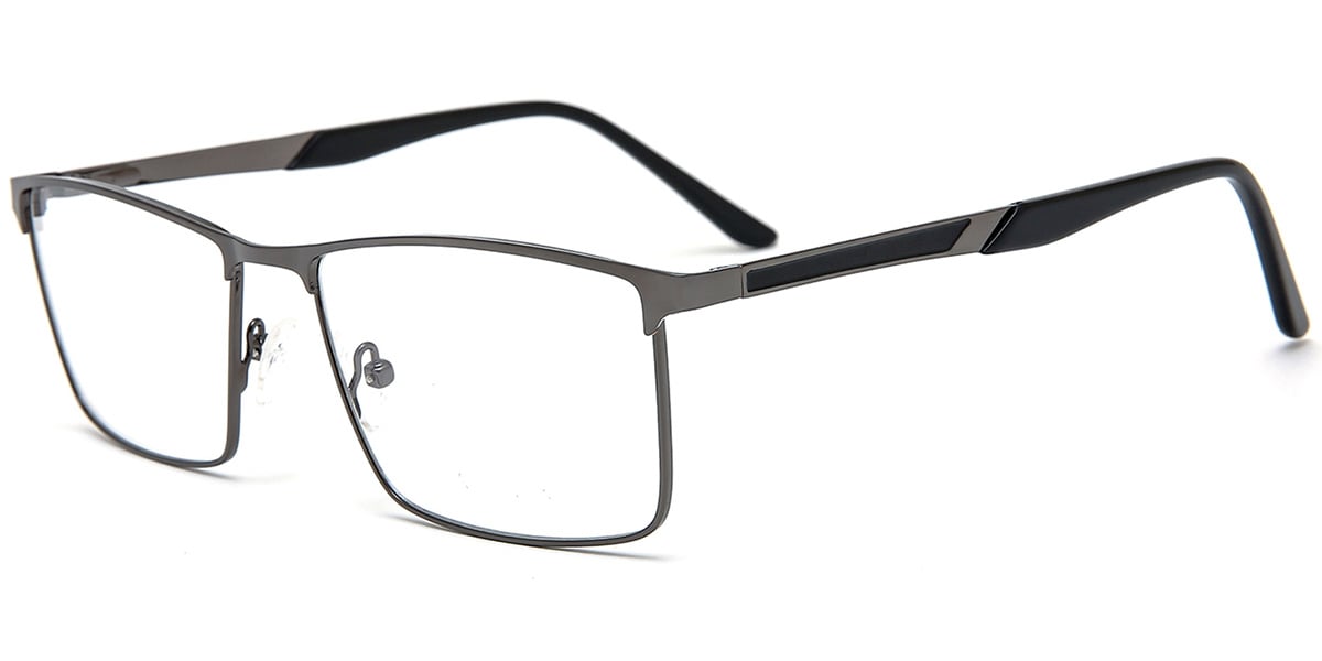 Acetate Metal Rectangle Frame F8539