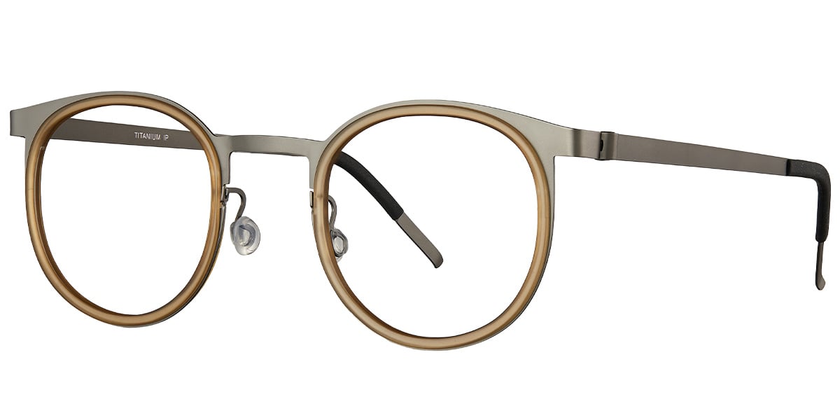 Titanium Oval Frame F3962