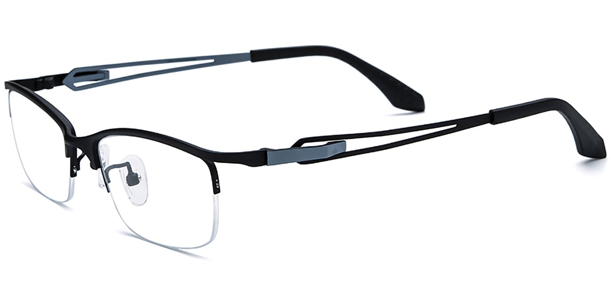 Titanium Rectangle Frame F7176