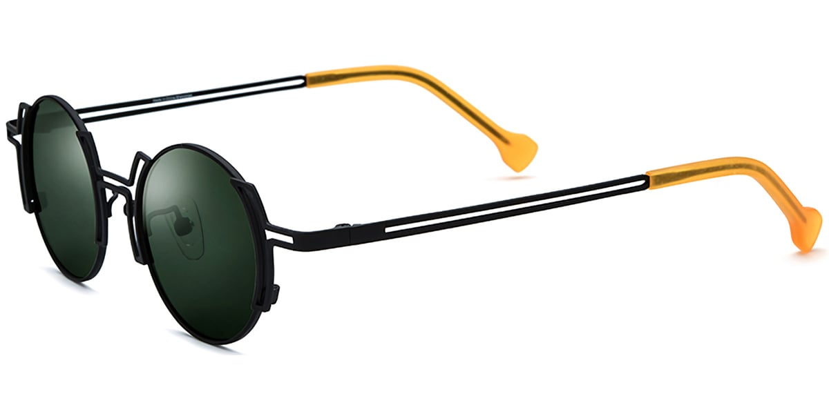 Titanium Round Sunglasses SG7308