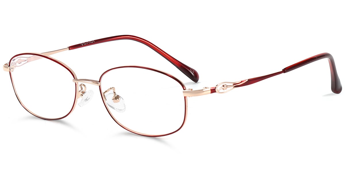 Oval Eyeglasses F9207