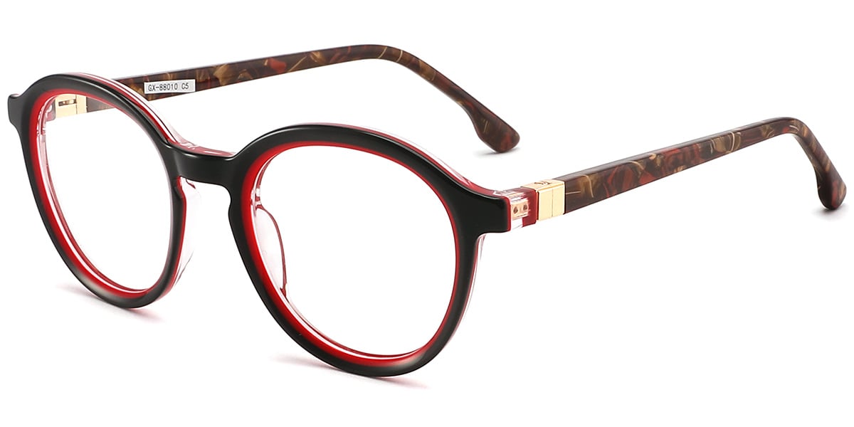 Acetate Round Frame F9376