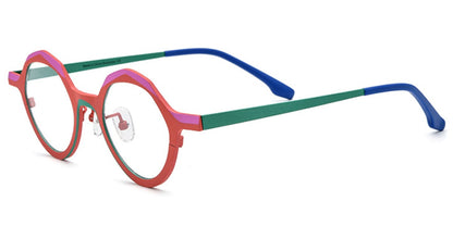 Titanium Geometric Frame F6434