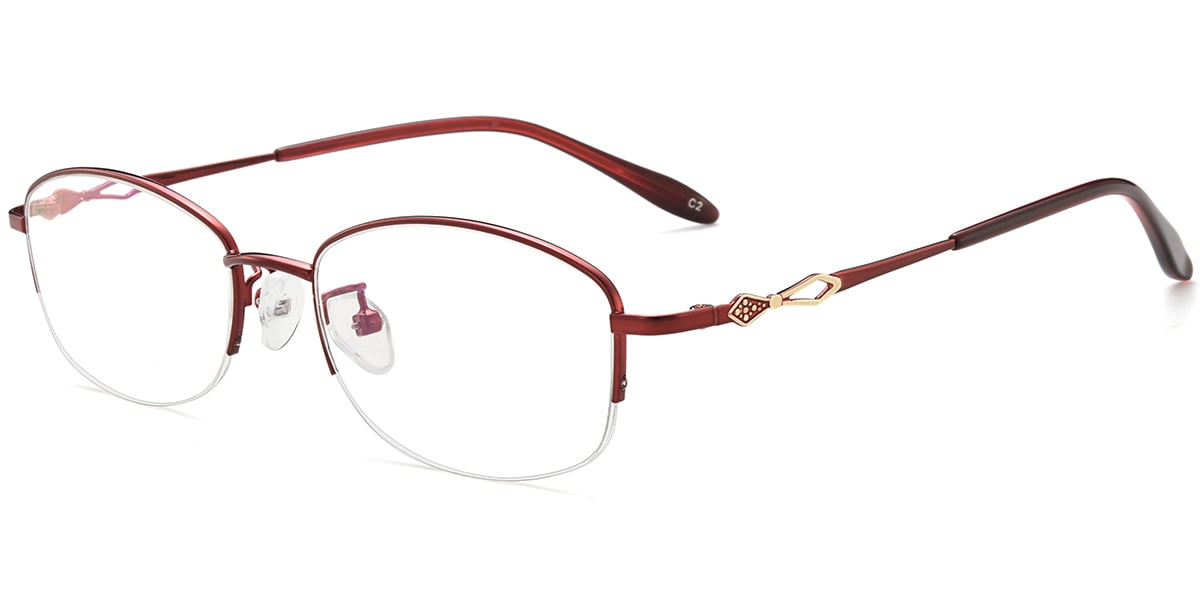 Oval Eyeglasses F9215