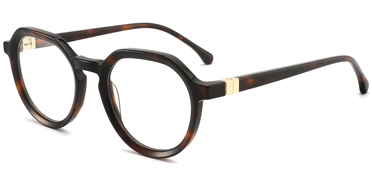 Acetate Round Frame F9375