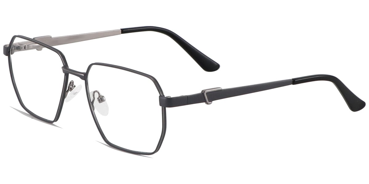 Acetate Metal Square Frame F8743