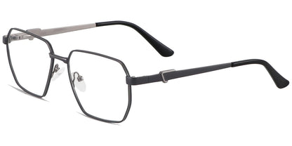 Acetate Metal Square Frame F8743