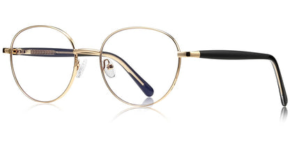 Round Eyeglasses F9613