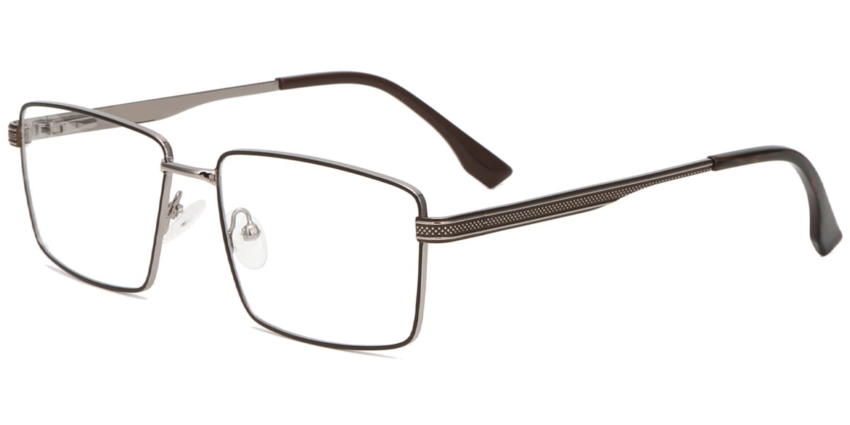 Acetate Metal Rectangle Frame F8721