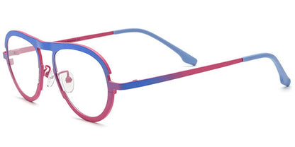 Titanium Oval Frame F6078