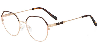 Acetate Metal Round Frame F9024