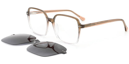 Acetate Square Frame F9089