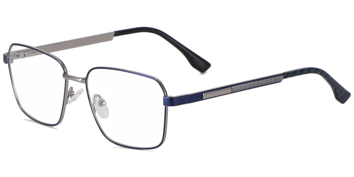 Acetate Metal Square Frame F9006