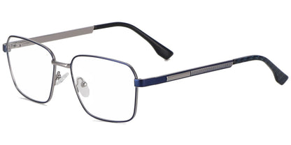 Acetate Metal Square Frame F9006