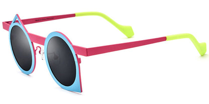 Titanium Geometric Sunglasses SG6721