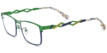 Titanium Rectangle Frame F8818