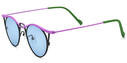 Titanium Cat Eye Sunglasses SG7043