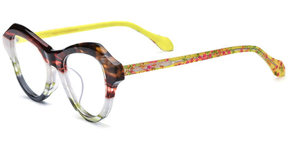 Acetate Cat Eye Frame F7568