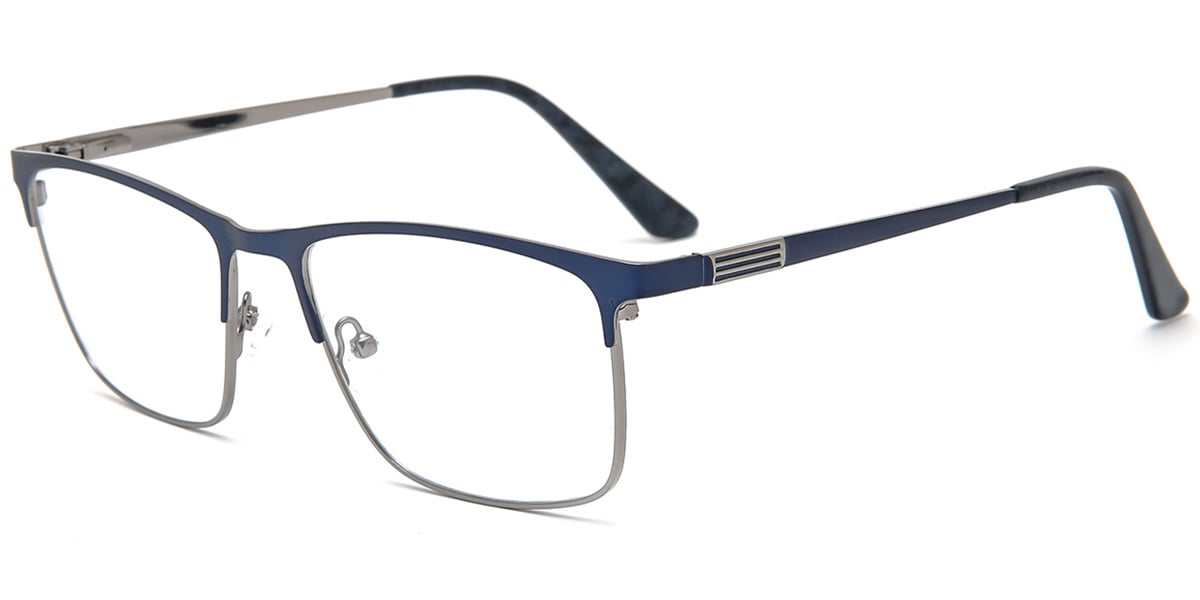 Acetate Metal Square Frame F8548
