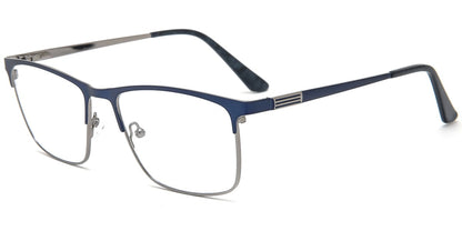 Acetate Metal Square Frame F8548