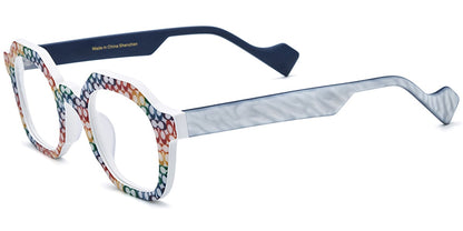 Acetate Square Frame F7396