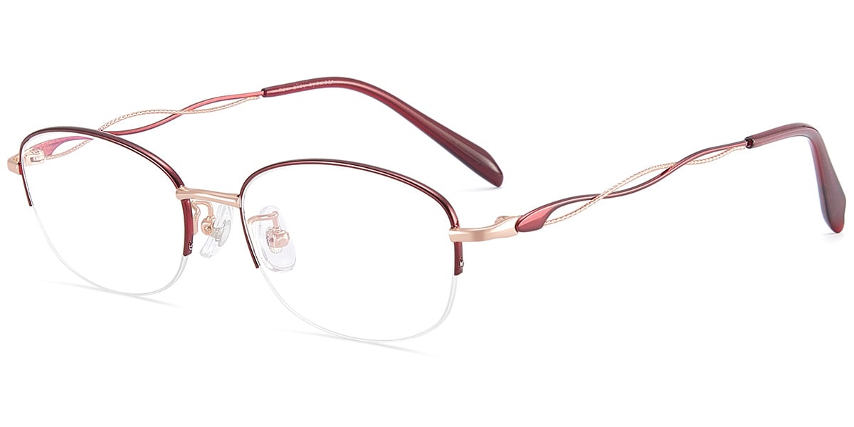 Oval Eyeglasses F9135