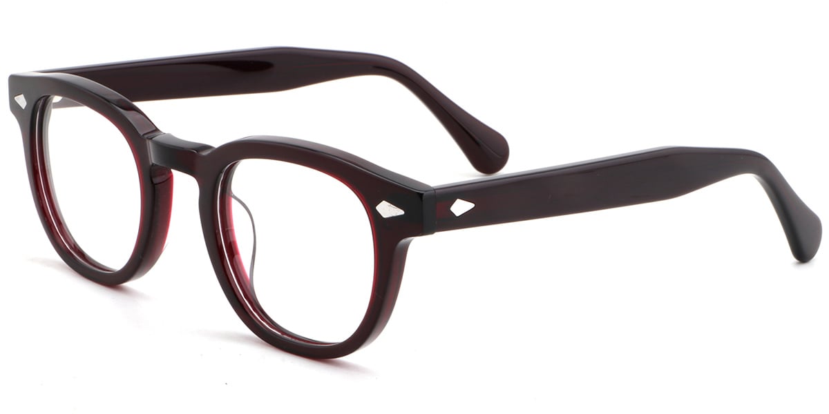 Acetate Square Frame F8430