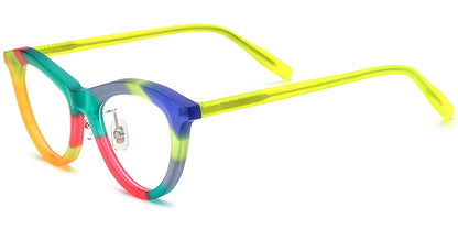 Acetate Cat Eye Frame F7543