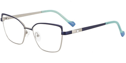 Acetate Metal Rectangle Frame F9334