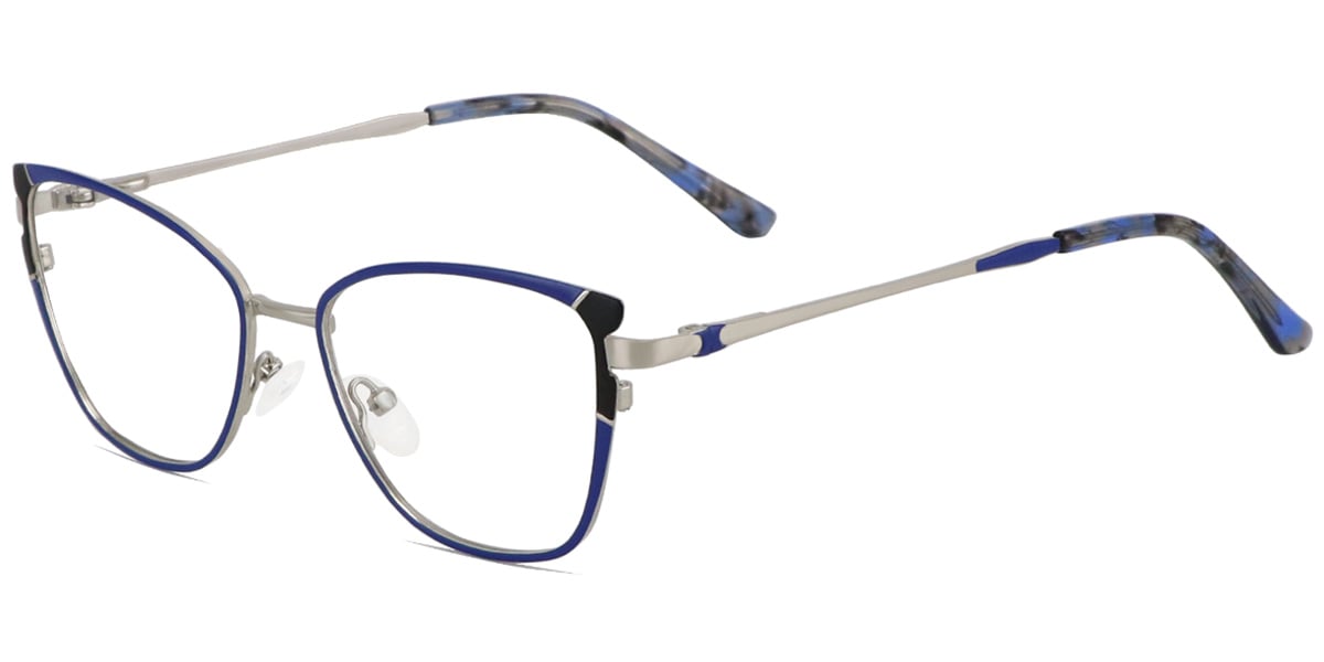 Acetate Metal Rectangle Frame F9012