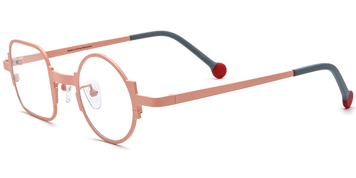 Titanium Geometric Frame F7167