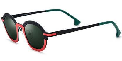 Titanium Geometric Sunglasses SG6873