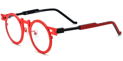 Titanium Round Frame F7037