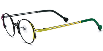 Titanium Round Frame F7047