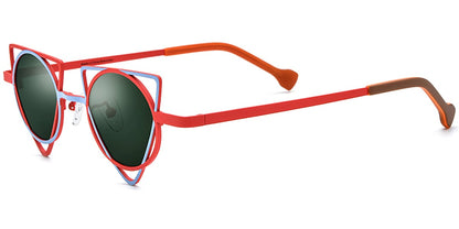 Titanium Geometric Sunglasses SG7169