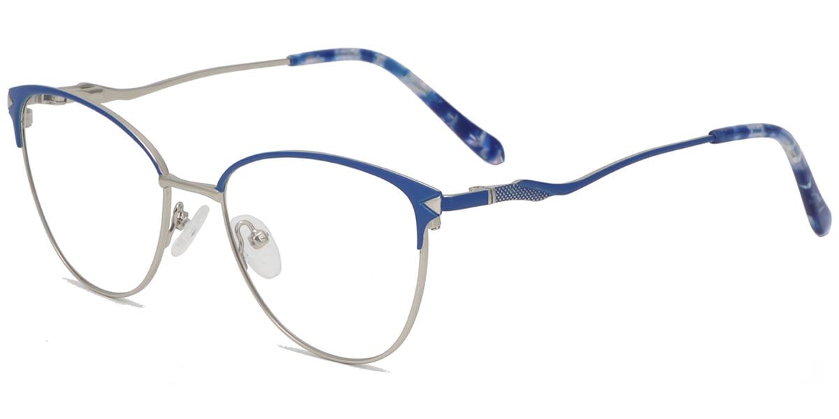 Acetate Metal Square Frame F9013