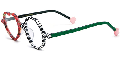 Acetate Geometric Frame F7164