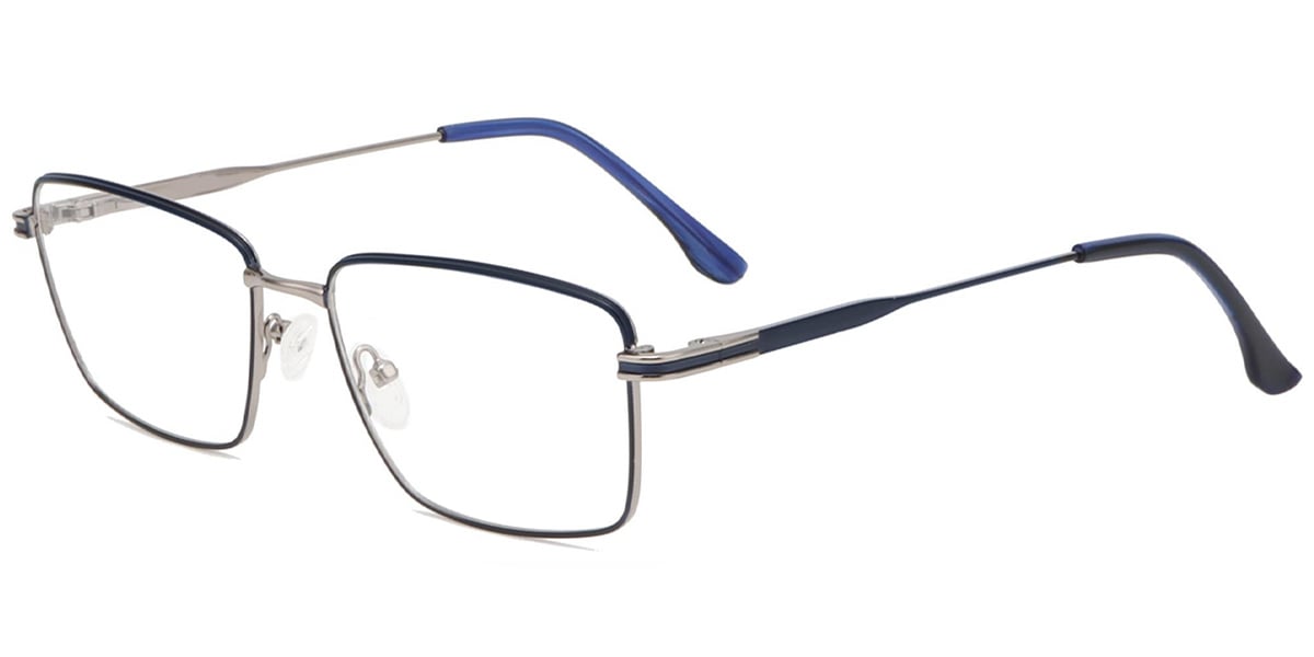 Acetate Metal Rectangle Frame F8717