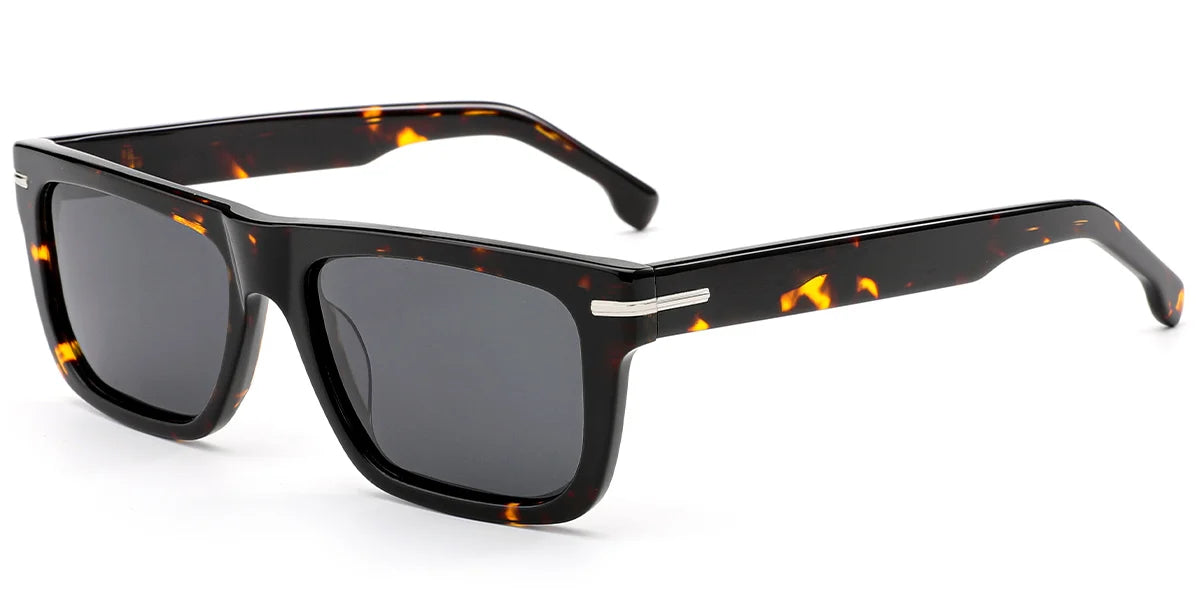 Acetate Rectangle Sunglasses SG6117