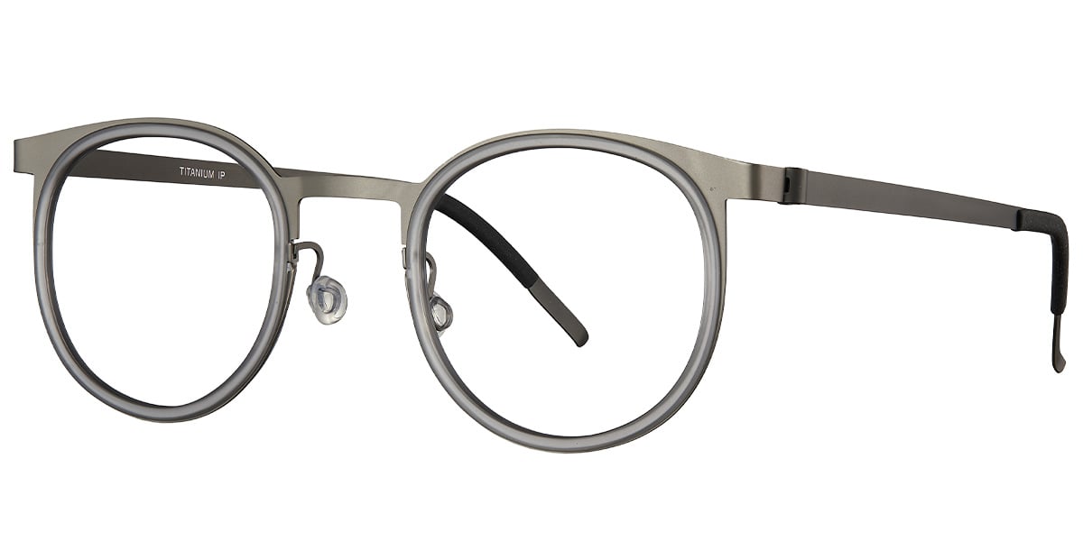 Titanium Oval Frame F3962
