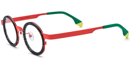 Titanium Round Frame F6905